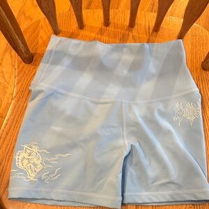 Darc Sport Sky Blue Athletic Shorts